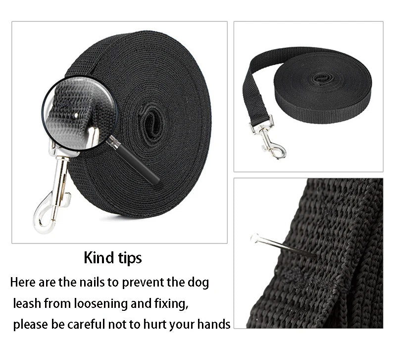 Long Outdoor Dog Training Leash